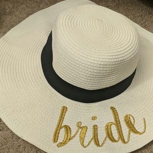 Bride sunhat